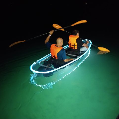a small boat in a body of water